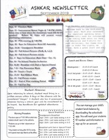 September Newsletter Page 1