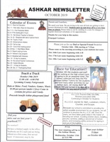 October Newsletter